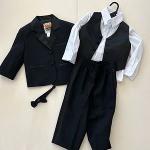Toddler 4 Piece Tuxedo